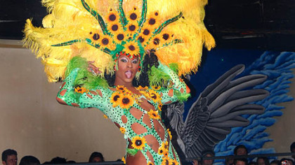 Drag queen Sasha performs at Pegasus, a gay nightclub on Liberty Avenue, Downtown. The club, a popular spot for three decades, is moving to the North Side.