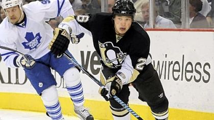 Penguins winger Ruslan Fedotenko.