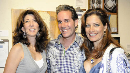 Caryn Rubinoff with Rob Brandegee adn Ava DeMarco.