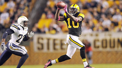 Steelers wide receiver Santonio Holmes's sickle-cell trait will not be an issue in Denver's altitude.