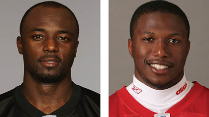 Steelers WR Santonio Holmes vs. Chiefs CB Brandon Flowers
