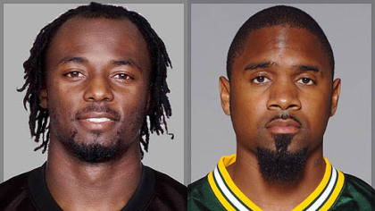 Steelers WR Santonio Holmes vs. Packers CB Charles Woodson