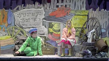 Chicago Opera Theater staged "Brundibar" using costumes and a set by Maurice Sendak.