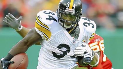 Rashard Mendenhall needs 60 yards to reach the coveted 1,000-yard mark for the season.