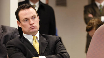 Mayor Luke Ravenstahl listens to testimony during yesterday's ICA hearing.