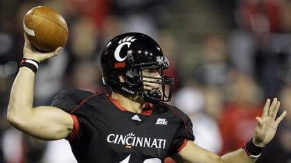 Cincinnati quarterback Zach Collaros has thrown for 10 touchdown passes this season.
