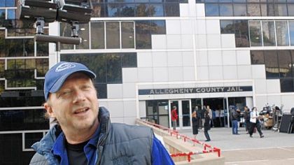 Paul Haggis, director of the movie "The Next Three Days," starring Russell Crowe and Elizabeth Banks, says filming will continue at the county jail and in several neighborhoods around the city.