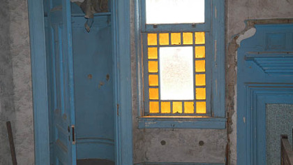 Structurally, the mansion is in good shape although in disrepair.