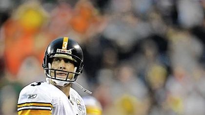 Steelers kicker Jeff Reed.