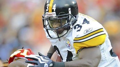 Rashard Mendenhall with more than 1,000 yards rushing.
