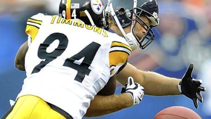 Steelers linebacker Lawrence Timmons may not start Monday after missing his third practice this week with a sprained right ankle that forced him out of the game Oct. 25 against Minnesota.