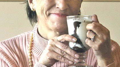 Liliana Petruy's Tango Cafe in Squirrel Hill sells not only standard hot chocolate, but also Submarino, an Argentinean-style hot chocolate where a bar of semi-sweet chocolate is dropped into a mug of stamed milk. Petruy hails from the Mendoza region of Argentina.
